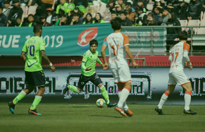 강원 FC vs 전북 현대 드리블 gj